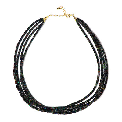 Mezezo Opal Silver Necklace