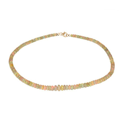 9K Welo Opal Gold Necklace