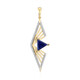 18K Blue Sapphire Gold Pendant (Rifkind 1894 Collection)
