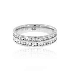 SI2 Diamond Platinium Ring