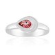 Brazilian Pink Tourmaline Silver Ring (Pallanova)