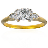 18K SI Diamond Gold Ring