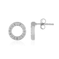 Zircon Silver Earrings