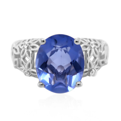 Colour Change Fluorite Silver Ring