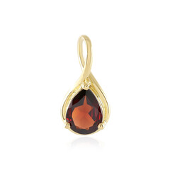 Mozambique Garnet Silver Pendant