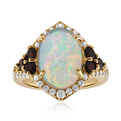 Welo Opal Silver Ring