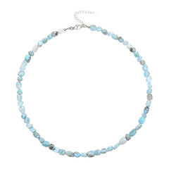 Larimar Silver Necklace