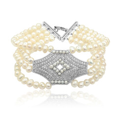 Freshwater pearl Silver Bracelet