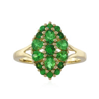 9K Tsavorite Gold Ring (Adela Gold)