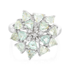 Paraiba Tourmaline Silver Ring