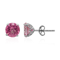 Flamingo Mystic Topaz Silver Earrings