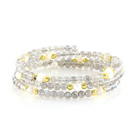 Golden Hematite Steel Bangle (Riya)