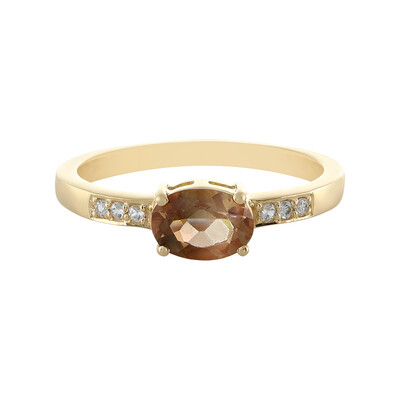 9K Oregon Sunstone Gold Ring