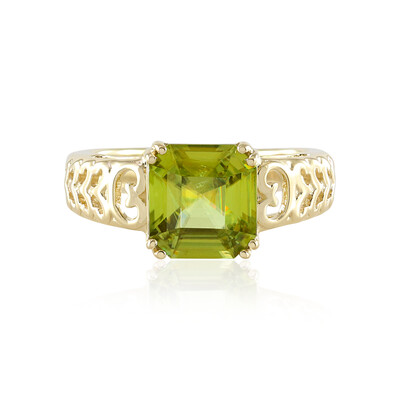 9K Sphene Gold Ring