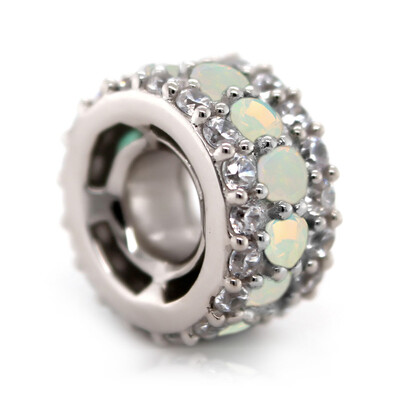Welo Opal Silver Pendant (MONOSONO COLLECTION)