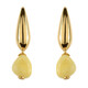 Milky Baltic Amber Silver Earrings (dagen)