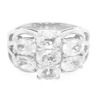 Zircon Silver Ring