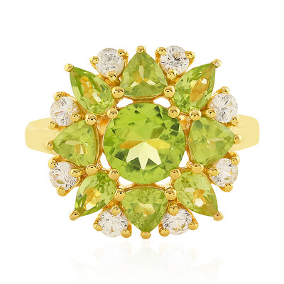 Peridot Silver Ring