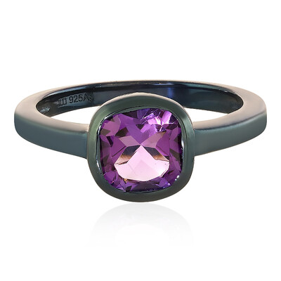 Amethyst Silver Ring