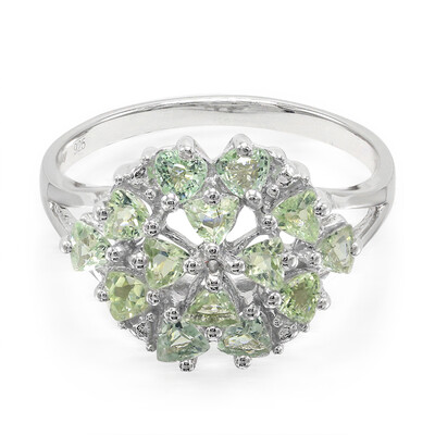 Paraiba Tourmaline Silver Ring