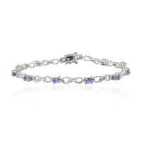 Tanzanite Silver Bracelet