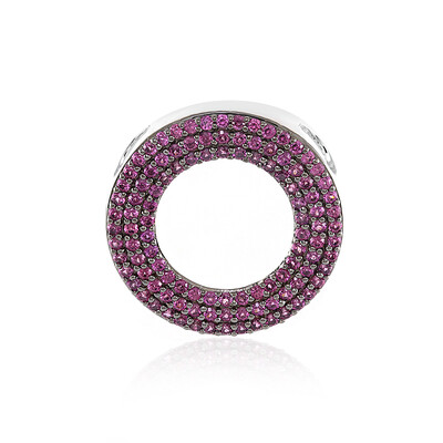 Rhodolite Silver Pendant (MONOSONO COLLECTION)