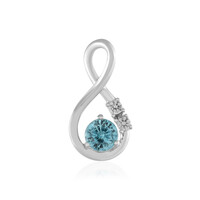 Ratanakiri Zircon Silver Pendant