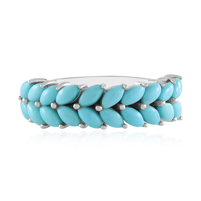 Sleeping Beauty Turquoise Silver Ring (Faszination Türkis)