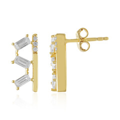 Zircon Silver Earrings