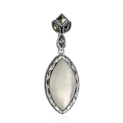 Mother of Pearl Silver Pendant (Annette classic)