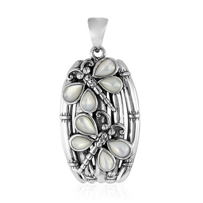 Mother of Pearl Silver Pendant (Art of Nature)