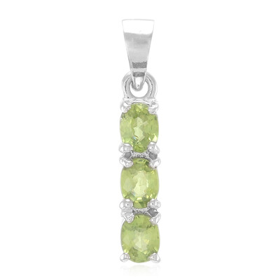 Mozambique Sapphire Silver Pendant
