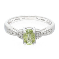 Paraiba Tourmaline Silver Ring
