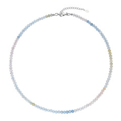 Brazilian Aquamarine Silver Necklace