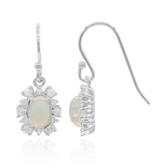Welo Opal Silver Earrings