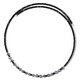 Black Freshwater Pearl Steel Choker (Riya)