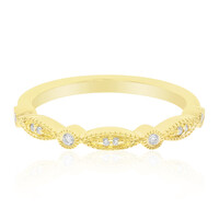 14K SI1 (H) Diamond Gold Ring (CIRARI)