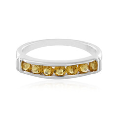 Citrine Silver Ring