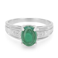 Malachite Silver Ring