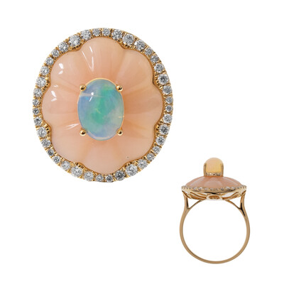 14K AAA Welo Opal Gold Ring (CIRARI)