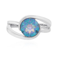 Ocean Quartz Silver Ring