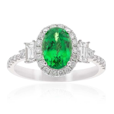 18K AAA Tsavorite Gold Ring (CIRARI)