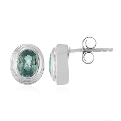 Ratanakiri Zircon Silver Earrings