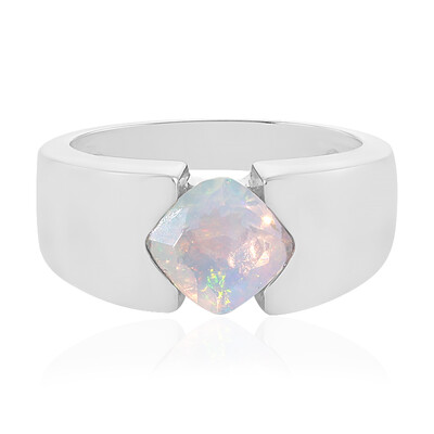 Welo Opal Silver Ring