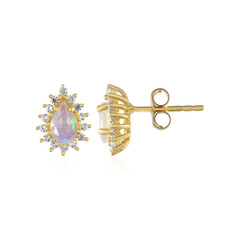 Welo Opal Silver Earrings