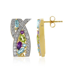 Peridot Silver Earrings