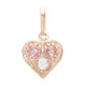 Padparadscha Sapphire Silver Pendant