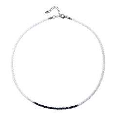 Blue Sapphire Silver Necklace