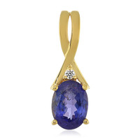 Tanzanite Silver Pendant