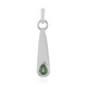 Tulear Green Sapphire Silver Pendant (Pallanova)